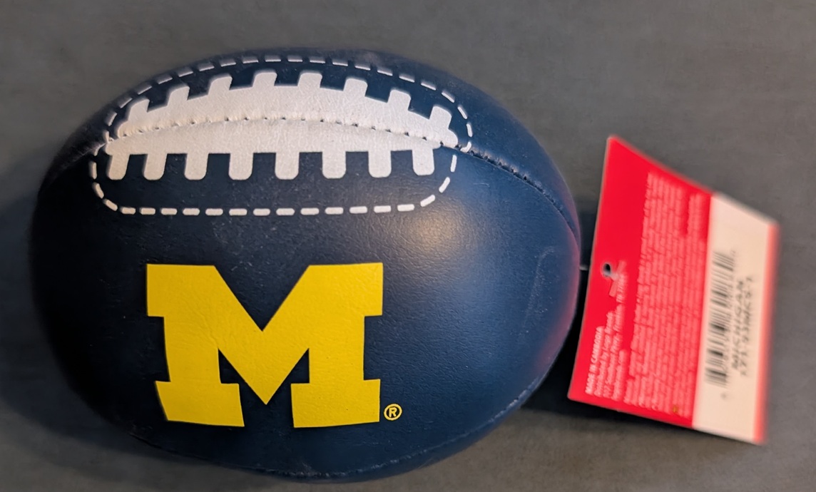 Mini plush football