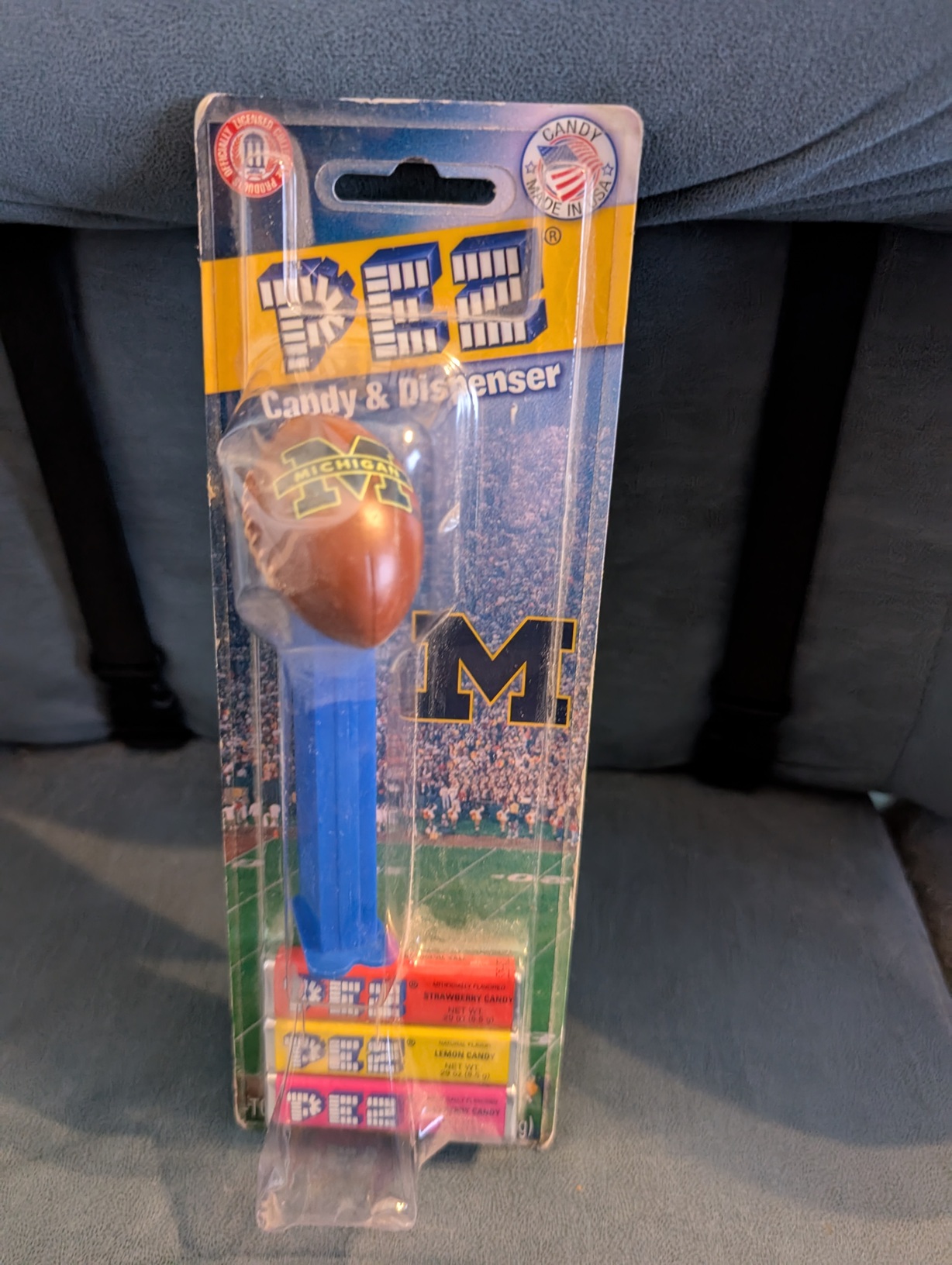 Michigan Football Pez Dispenser